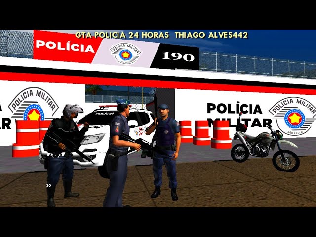 SAIU!! GTA V ANDROID POLICIA 24 HORAS!! +GRÁFICOS E EFEITOS ORIGINAIS (MOD  GTA SA) - video Dailymotion