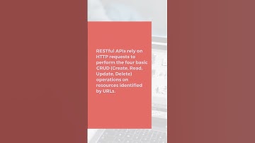 RESTful APIs: Exploring the Concepts, Principles and Benefits. #shorts #programming #api #restfulapi