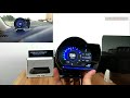 REVIEW HUD OBD2 DISPLAY Manometro Pressione Turbo Affichage Tête Haute Compteur Vitesse ヘッドアップディスプレイ