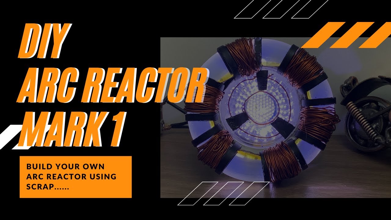 DIY Ironman Mark 1 Arc Reactor | Hand Craft using Scrap's Materials  | Malayalam | With Eng Subtitle