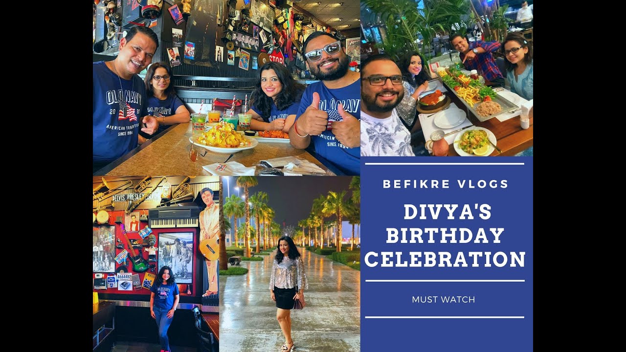 Divya's Happy Birthday Celebration 🍾 - YouTube