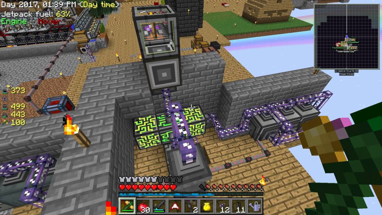 games people play Minecraft - Sky Factory #44: Bad News Bears