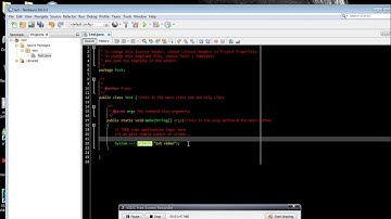 Simple Java output from Netbeans 8.2