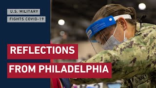 Reflections from Philadelphia: U.S. military fights COVID-19 at local community vaccination center by Team MLG 852 views 3 years ago 3 minutes, 37 seconds