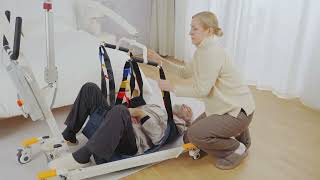 VOCIC #AY02 Electric Transfer Hoyer Lift For Home Use