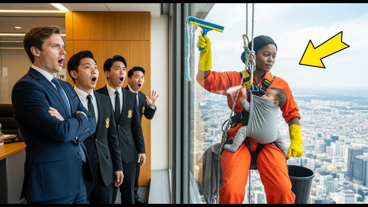 Миллионер устал от богатых женщин и нашел любовь в лице матери-одиночки, работавшей мойщицей окон.