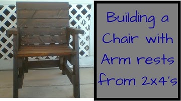 Building a Chair with Arm Rests