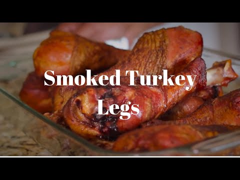 Smoked Turkey Legs on the RecTec Pellet Smoker