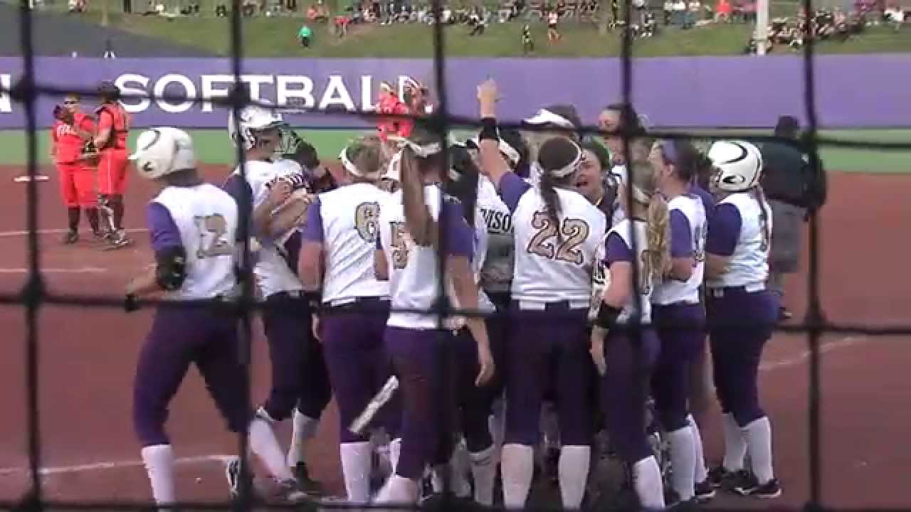 2015 JMU Softball Virginia Tech Game 2 Highlights April 29, 2015