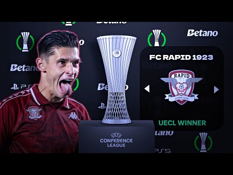 I'm rebuilding RAPID BUCHAREST until I win CONFERENCE LEAGUE 🏆 | EA FC 26 ROMANIA
