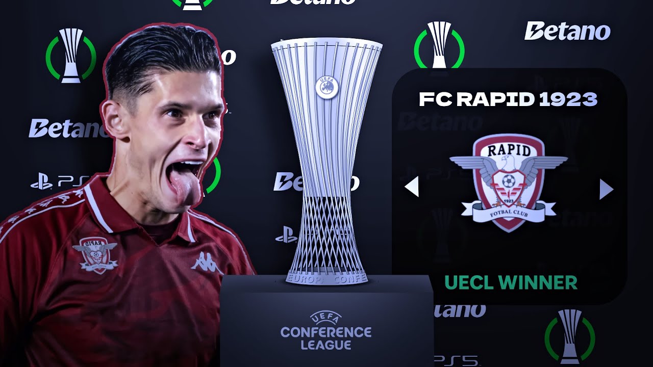 Reconstruiesc RAPID BUCURESTI pana castiga CONFERENCE LEAGUE 🏆| EA FC 26 ROMANIA
