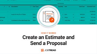 Create an Estimate and Send a Proposal