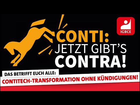 IGBCE fordert: Conti-Transformation ohne Kündigungen