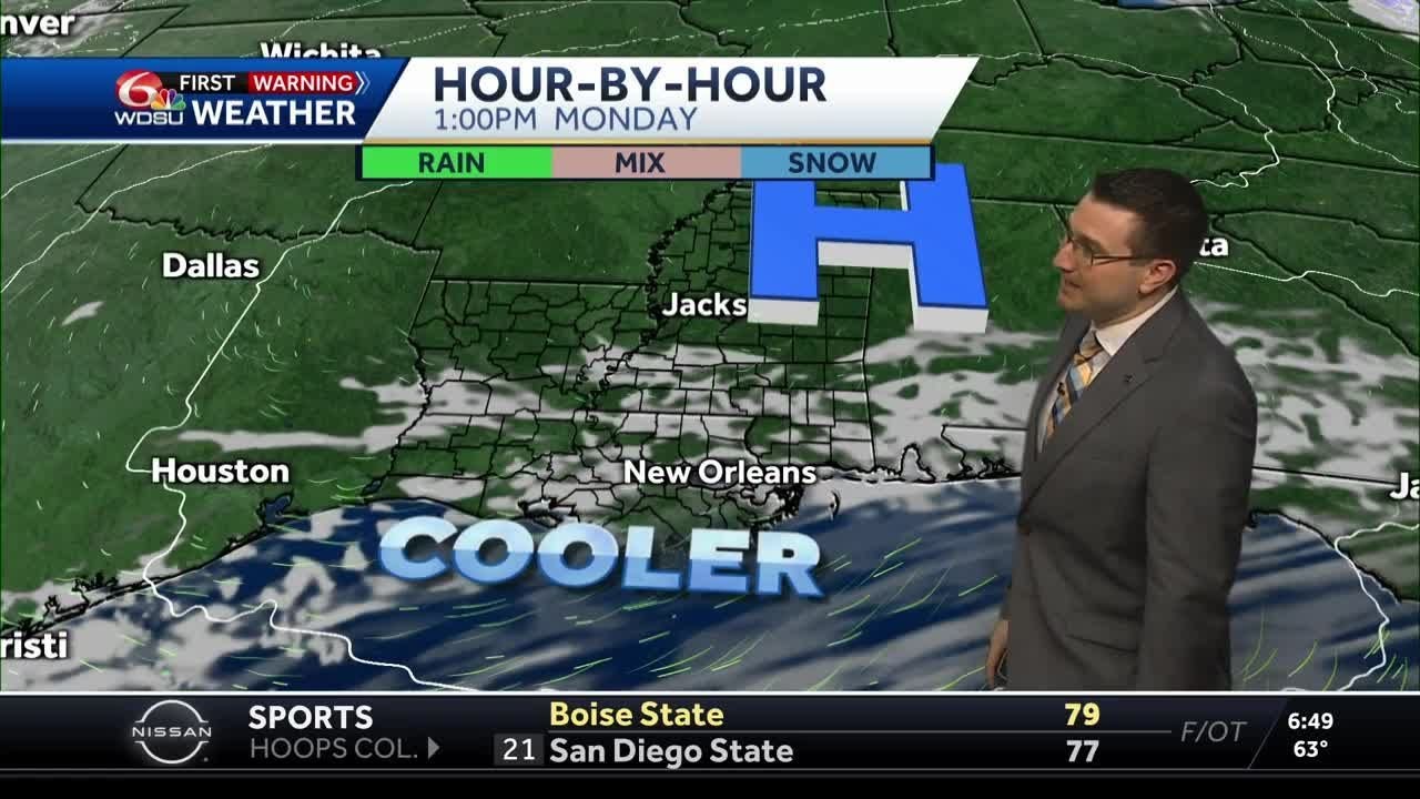 Cool, cloudy and breezy Saturday - YouTube