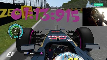 rFactor F1 2016 Montreal @ OnBoard Carlos Sainz | Toro Rosso # 01:15:913 [HD]