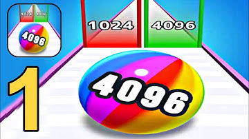 Epic Ball Run 3D - Gameplay Walkthrough Part 1 All Levels 1 to 10 ( Android,iOS )