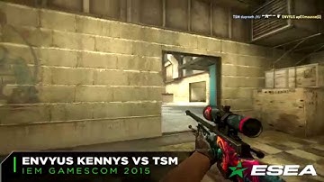 Still The CS: GO AWP God? EnVyUs kennyS vs TSM at IEM Gamescom 2015