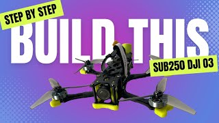 How to build a Sub250g FPV drone with DJI O3 // Quadmula Siren F35