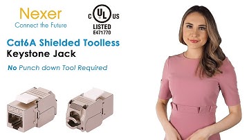 How to Terminate a Cat6A Shielded Toolless Keystone Jack? - China Manufacturer - www.nexer.com
