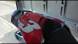 Ducati 749 R Stuart Easton start up.