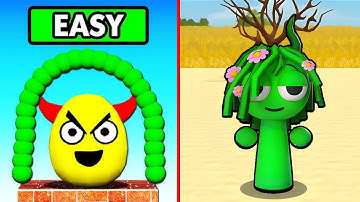 Draw to Smash 🆚 Spranky Survival New Update All Levels Satisfying ASMR Gameplay 🔥