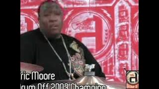 GUITAR CENTER DRUM OFF '03 CHAMPION - ERIC MOORE II