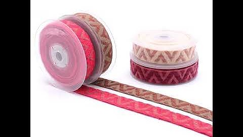 Webbing trim for clothes