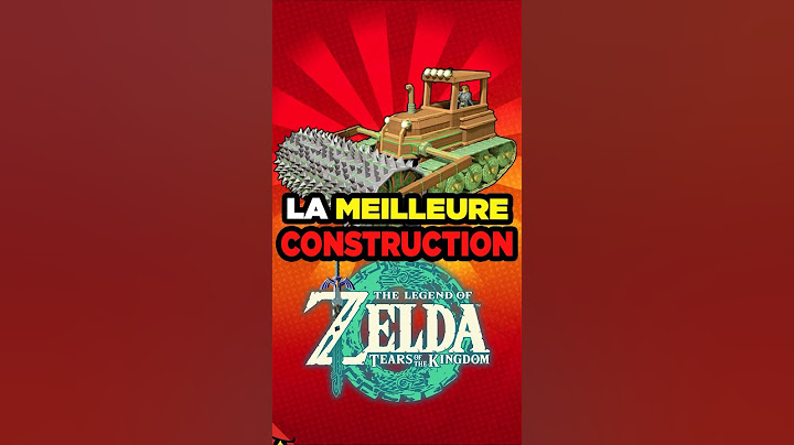 Quelle est la MEILLEURE CONSTRUCTION de TOTK ? 🧱
