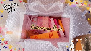 久違的卡拉泡泡購物分享 / ColourPop Haul