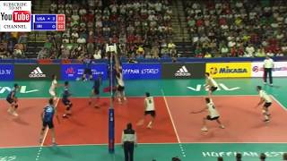 Usa - Iran M VNL 2018 - Full Match Highlights - HD