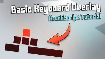 How to Make a Basic Keyboard Overlay for your Krunker Maps using KrunkScript