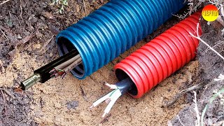 видео: Как проложить кабель. ПНД труба для кабеля картинка: Как проложить кабель. ПНД труба для кабеля