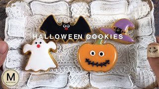 １００均グッズのみで作る☆ハロウィンのアイシングクッキー Halloween Cookies