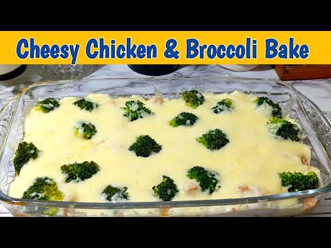 Cheesy Chicken Broccoli Bake | Chicken Cheese Casserole | Hi-Tea Menu Ideas | iftar Special