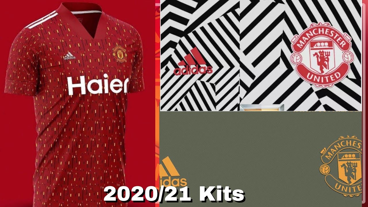 Manchester United 2020 21 Home Away Third Kits Leaked Youtube