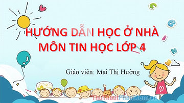 Bài 4 CÁC THAO TÁC VỚI TỆP