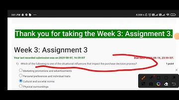 #NPTEL Introduction to Marketing Essential week 3 Assignment answer 2023 ( swayam portal)