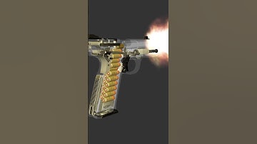 Desert Eagle in 3D 🔫 | Powerful Pistol Animation