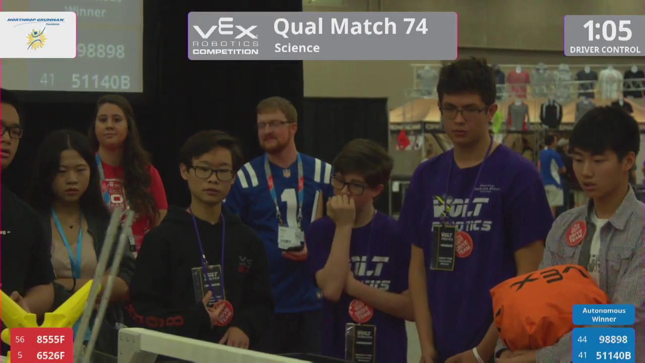 2017 VRC Sci Q74 - 8555F 6526F vs 98898 51140B - 12 to 26