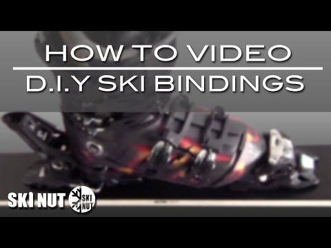 SKI D.I.Yシリーズ】D.I.Y でスキーのビンディング取り付け解説