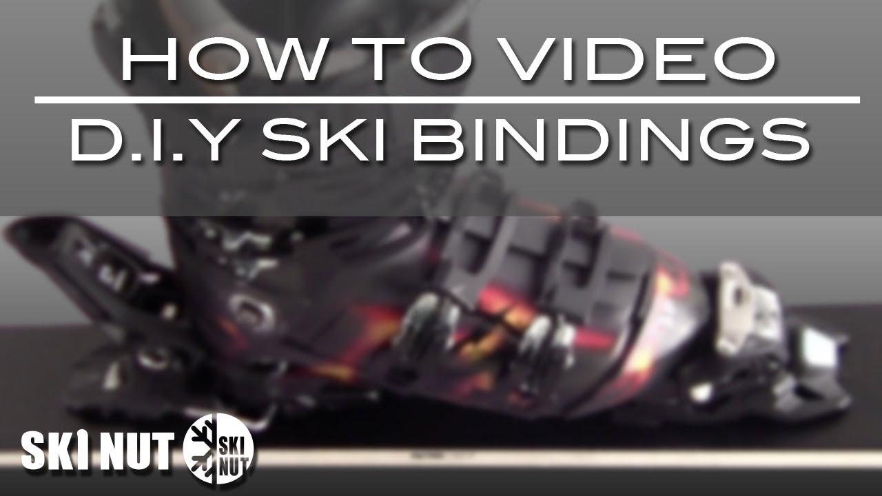 SKI D.I.Yシリーズ】D.I.Y でスキーのビンディング取り付け解説