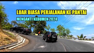 Perjalanan  ke Pantai Menganti Kebumen