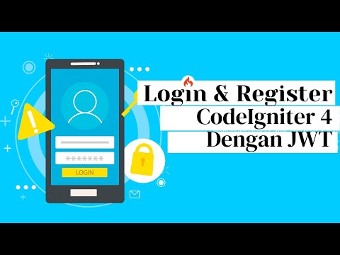 Tutorial CodeIgniter 4 Login dan Register Menggunakan JWT (JSON Web Token)