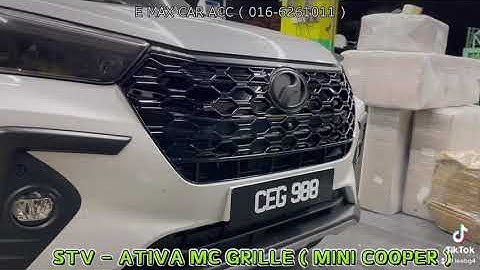 Perodua Ativa (D55L) grille front, Images, Photos, Gallery, Videos, HD