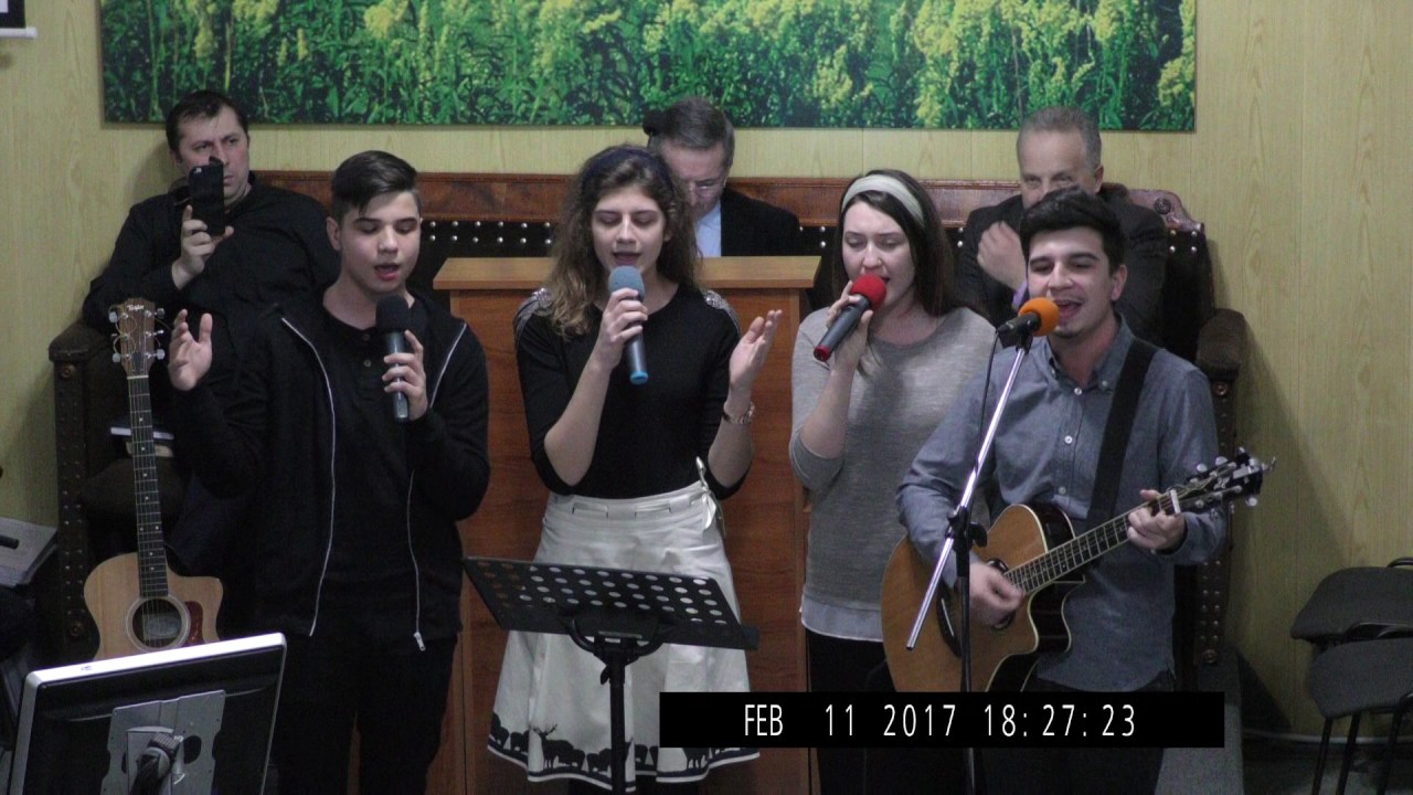 Grup vocal (Reșița) - Inima mea tânjește după curțile Tale - YouTube