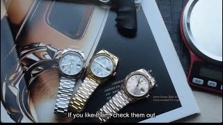 (182g weighted version)Rolex Day-Date (Models m228238-0071,m228235-0001, m228236-0010) – Top-tier 