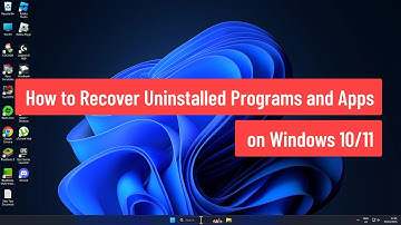 How to Recover Uninstalled Programs and Apps on Windows 10/11 (2025)