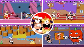 40 Fun ways Bosses to Kill Peppino in Pizza Tower!