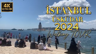 ÜSKÜDAR SAHİL TURU 4K WALKING TOUR BEATIFUL CITY ISTANBUL 4K WALKING TOUR