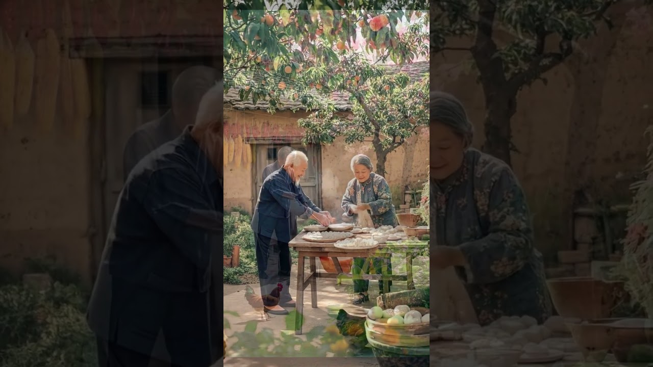 Grandparents’ Village Life: Homemade Food & Garden Cooking | Cozy Countryside 